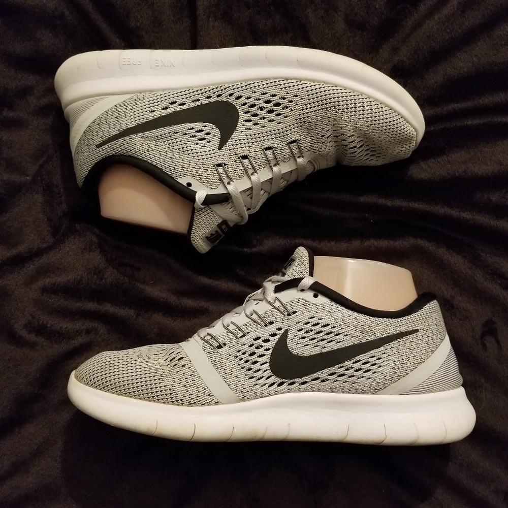 Nike Free Run gray/black Sz 7
